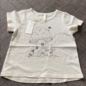 NWT rylee and cru natural tee. Size 2-3